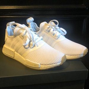 NWT White on white with gum sole